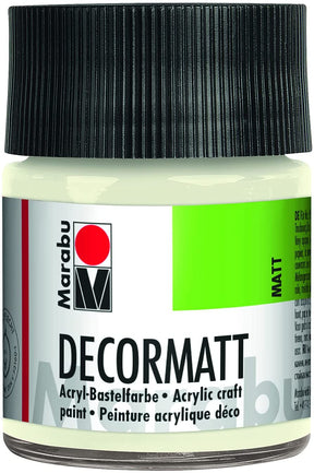marabu decormatt arcylic paint white