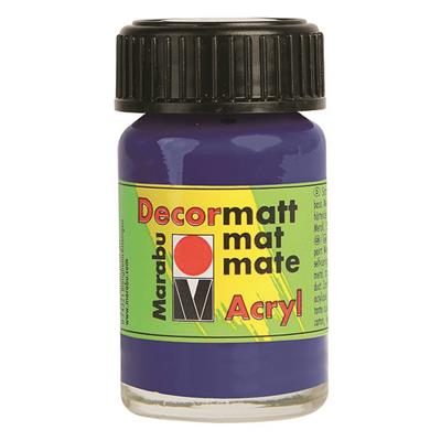 marabu decormatt arcylic paint dark violet