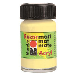 marabu decormatt arcylic paint vanilla