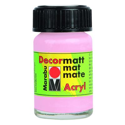 marabu decormatt arcylic paint wild rose