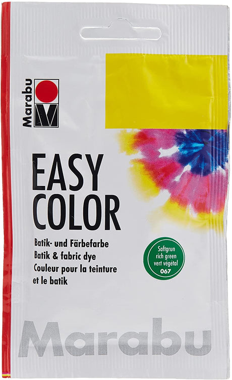 marabu easy colour fabric dye rich green