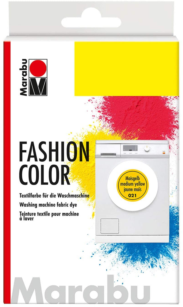 marabu fashion colour fabric dye medium yellow