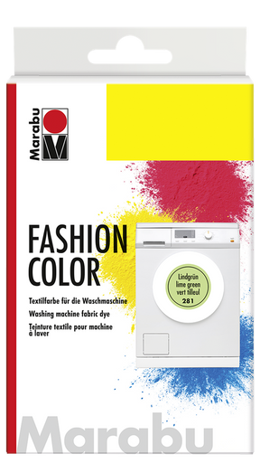 marabu fashion colour fabric dye lime green