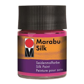 marabu silk paint raspberry red