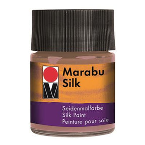 marabu silk paint medium brown
