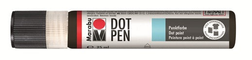 Marabu Dot Pen 25ml Medium Brown