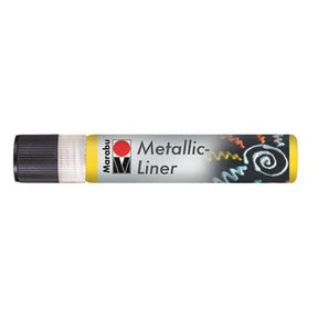 marabu liner metallic yellow