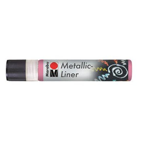 marabu liner metallic pink