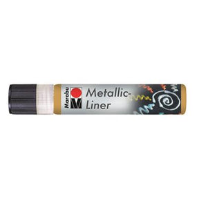 marabu liner metallic gold