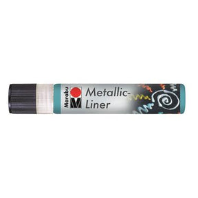 marabu liner metallic petrol