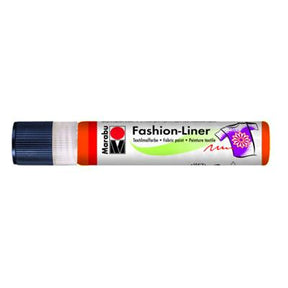 marabu fashion liner red orange
