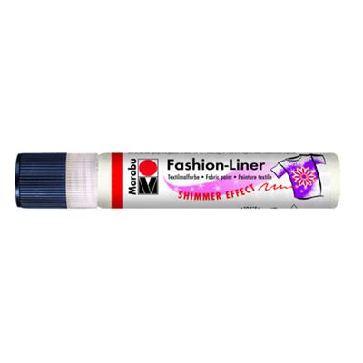 marabu fashion  liner shimmer mother of pearl
