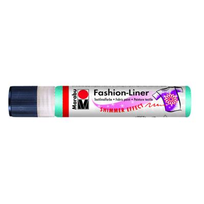 marabu fashion liner shimmer caribbean