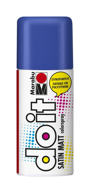 marabu do-it spray paint satin matt gentian