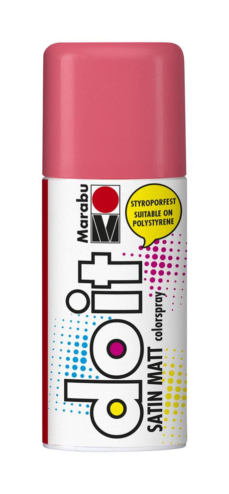 marabu do-it spray paint satin matt flamingo