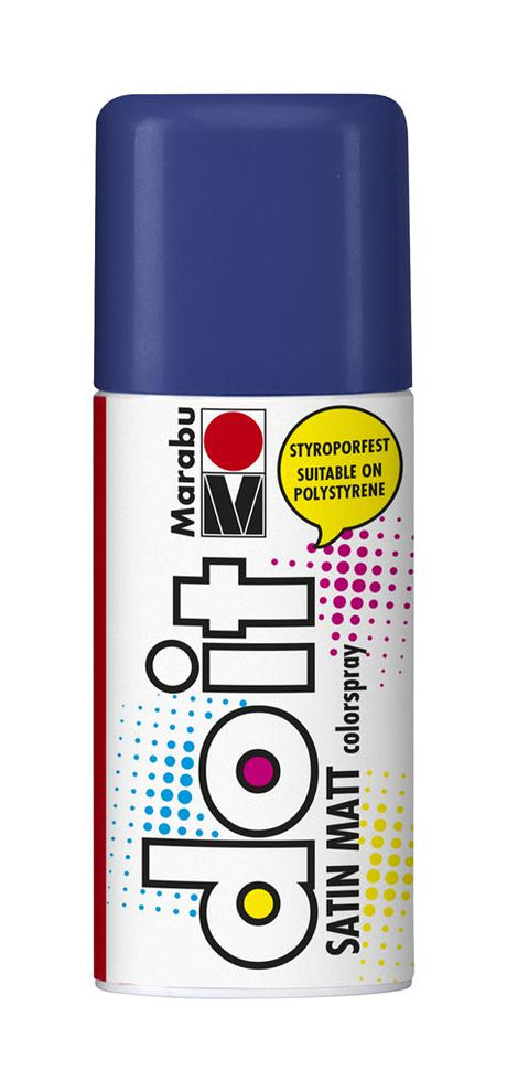 marabu do-it spray paint satin matt night blue