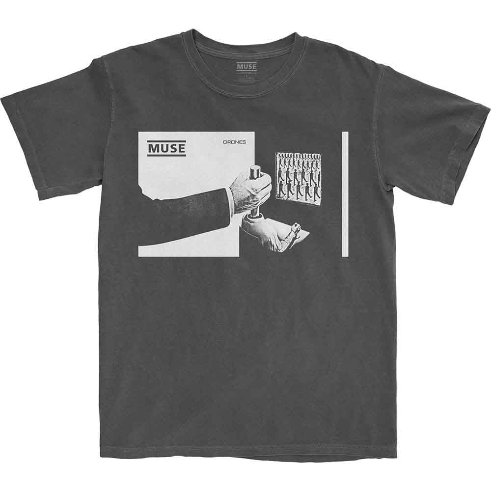 Muse Unisex T-Shirt Shifting Grey (L)