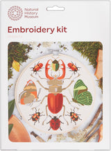 Natural History Museum 8"  Embroidery Kit - Insects
