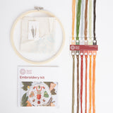 Natural History Museum 8"  Embroidery Kit - Insects