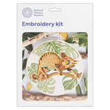 Natural History Museum 8" Embroidery Kit - Chameleon