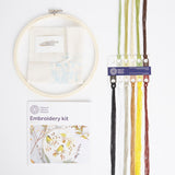 Natural History Museum 8" Embroidery Kit - Siskins