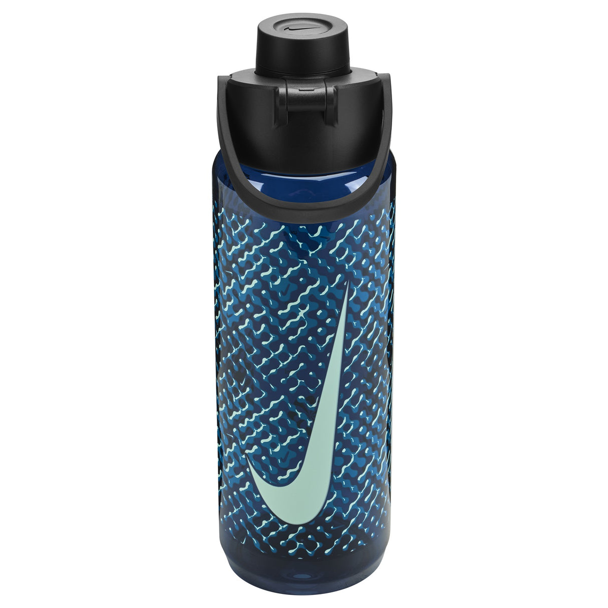 Nike TR Renew Recharge Chug Water Bottle 24oz Graphic Blue