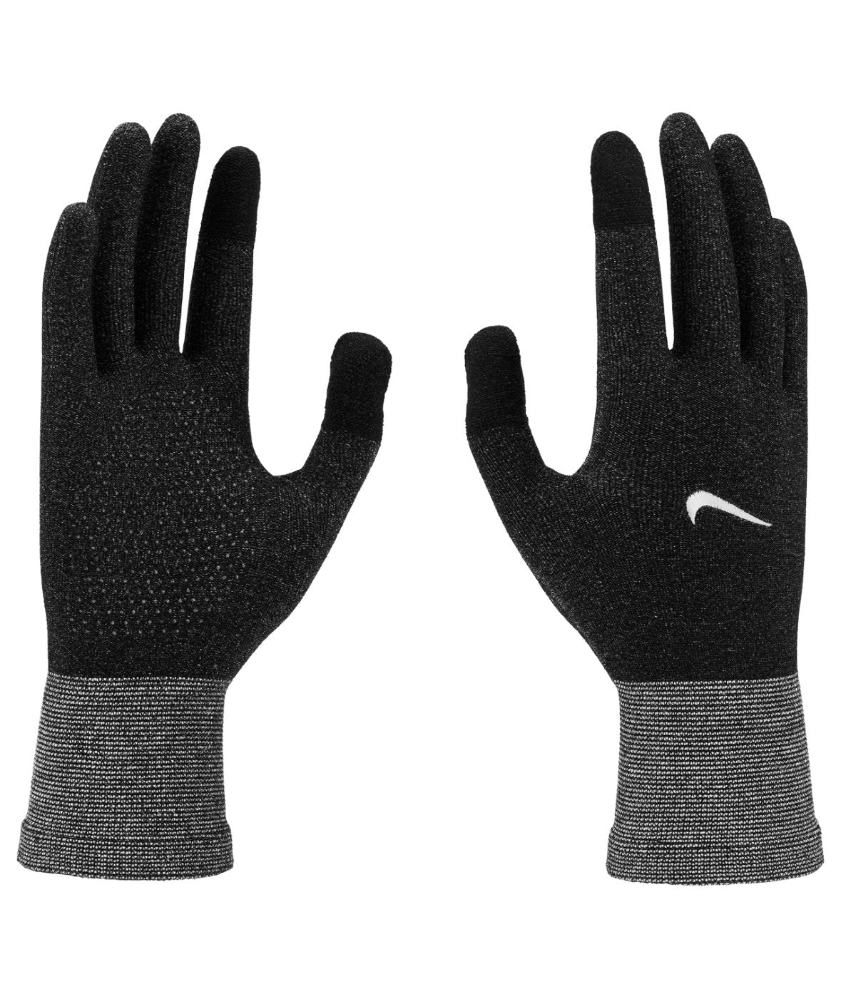 Nike Dri-Fit Lightweight Knit Running Gloves Black (M)