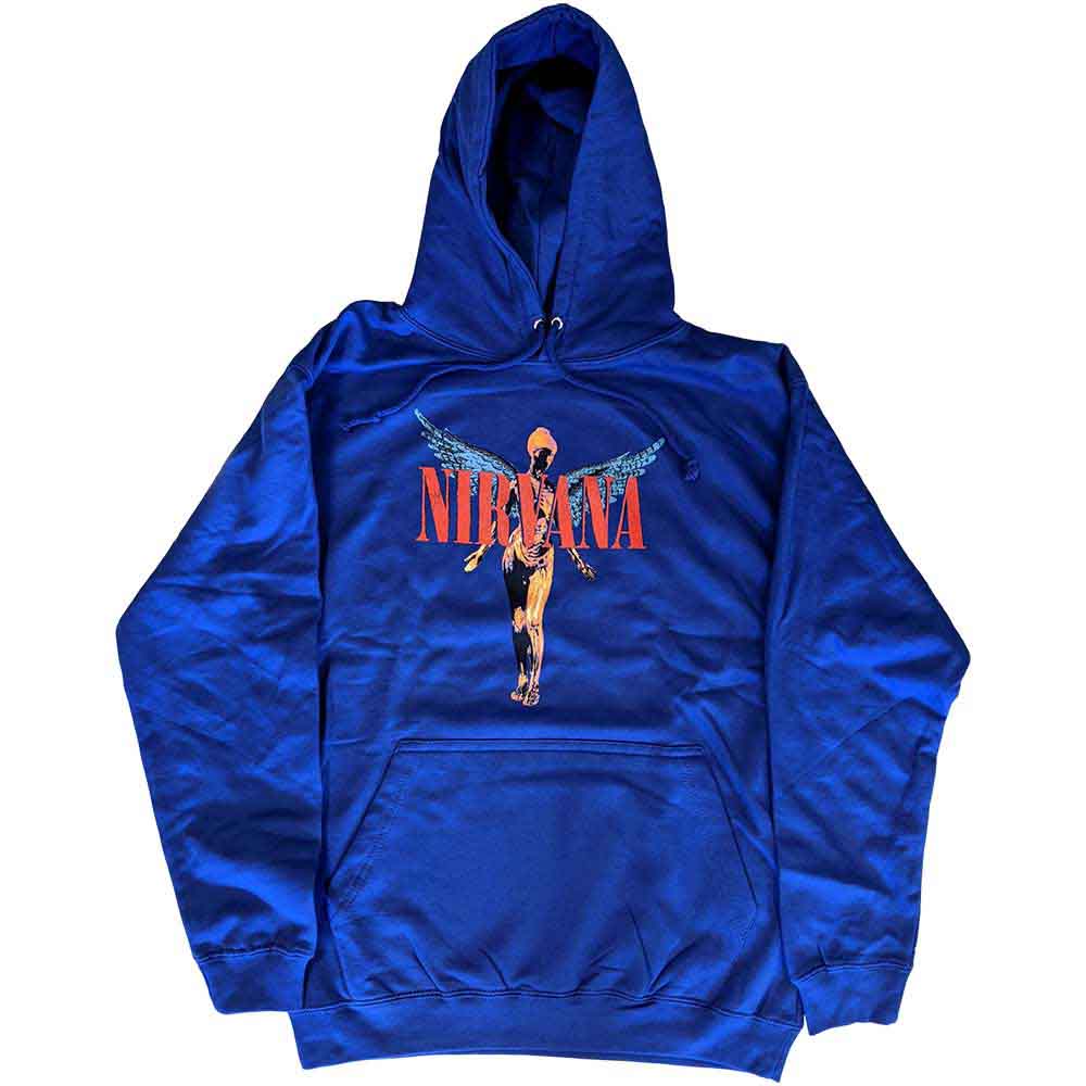 Nirvana Unisex Pullover Hoodie Angelic Blue (XXL)