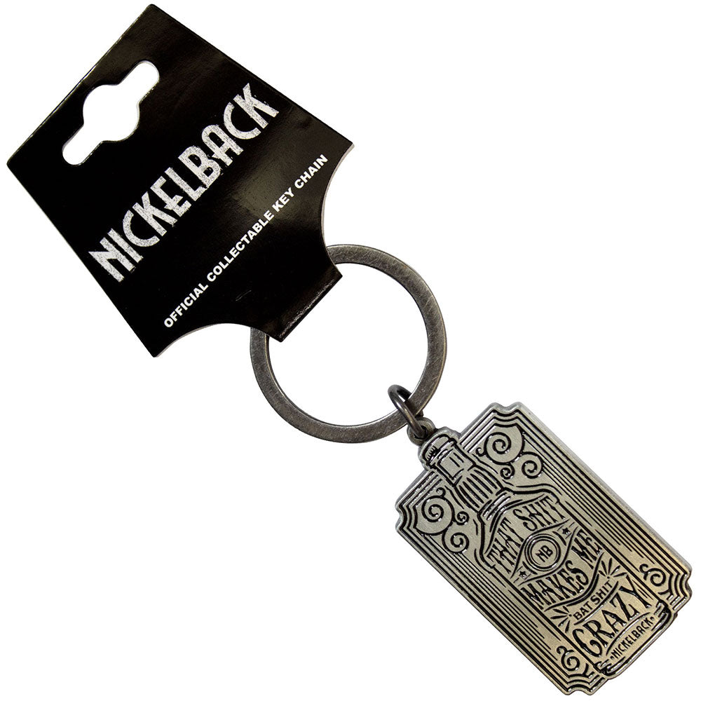 Nickelback Keychain Bat Sh*t