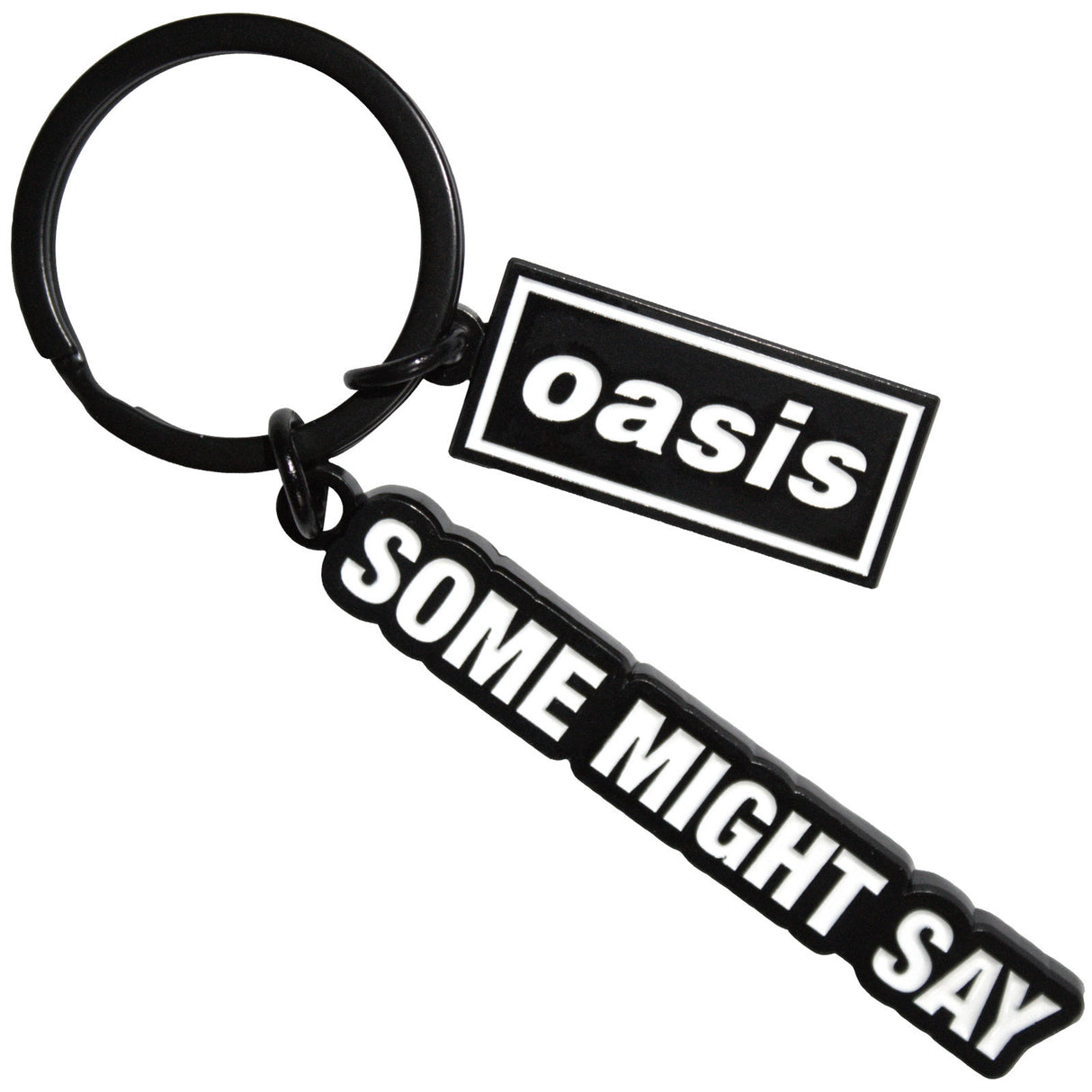 Oasis Keychain - Some Might Say Decca Logo Charm (Ex-Tour)