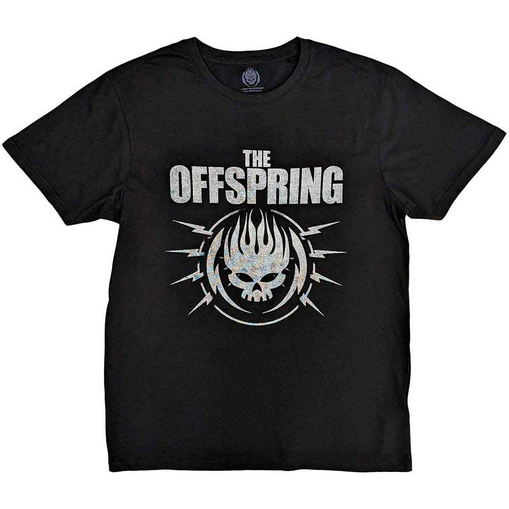 The Offspring Unisex T-Shirt Bolt Logo Black (L)