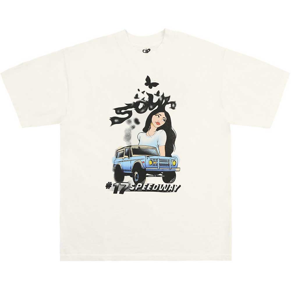 Olivia Rodrigo Unisex T-Shirt Sour Airbrush Natural (XXL)