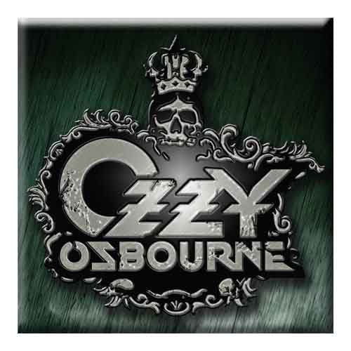 Ozzy Osbourne Fridge Magnet Crest Logo