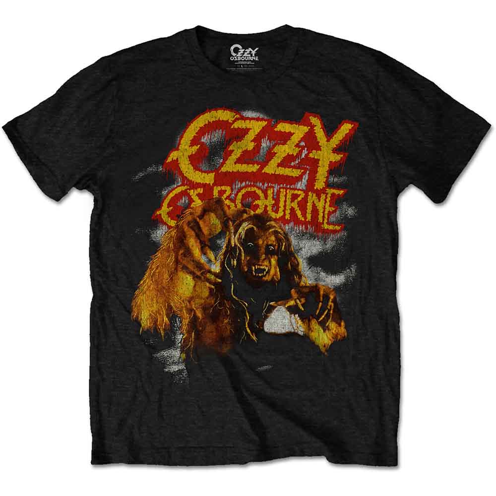 Ozzy Osbourne Men's T-Shirt Vintage Werewolf (M)