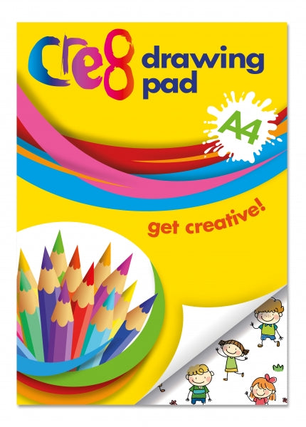 Cre8 A4 Drawing Pad 70gsm 50shts