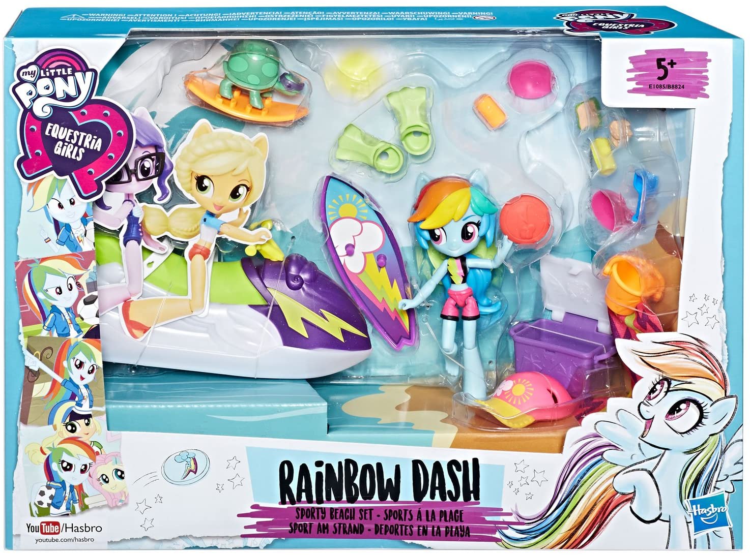 Hasbro My Little Pony Equestrian Girls Rainbow Dash Sporty