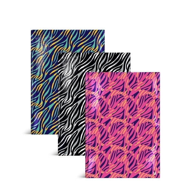 Martello A5 Hardback Notebook Ruled - Wild Patterns