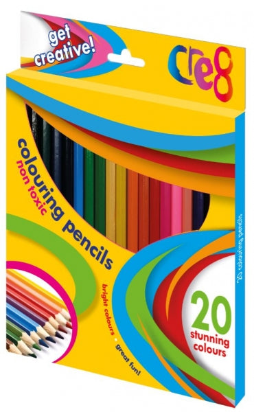 Cre8 Colouring Pencils (18pk)