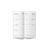 Martello 2025 Slim Week to View Pocket Diary (Classic Colours)