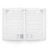 Martello 2026 A5 2 Pages per Day Diary (Classic Colours)