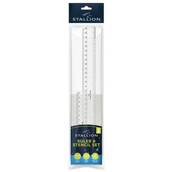 Stallion Ruler & Stencil Set