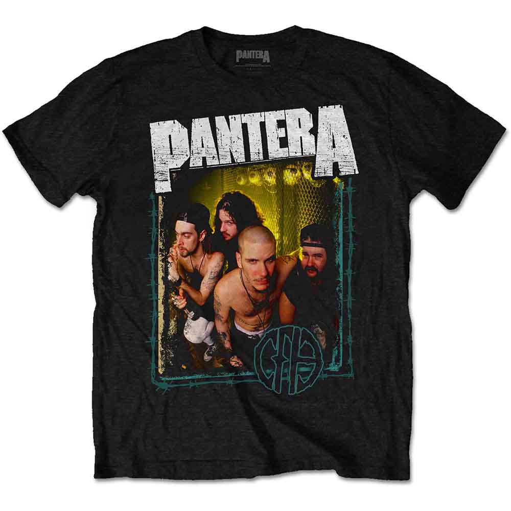 Pantera Unisex T-Shirt Barbed Black (S)