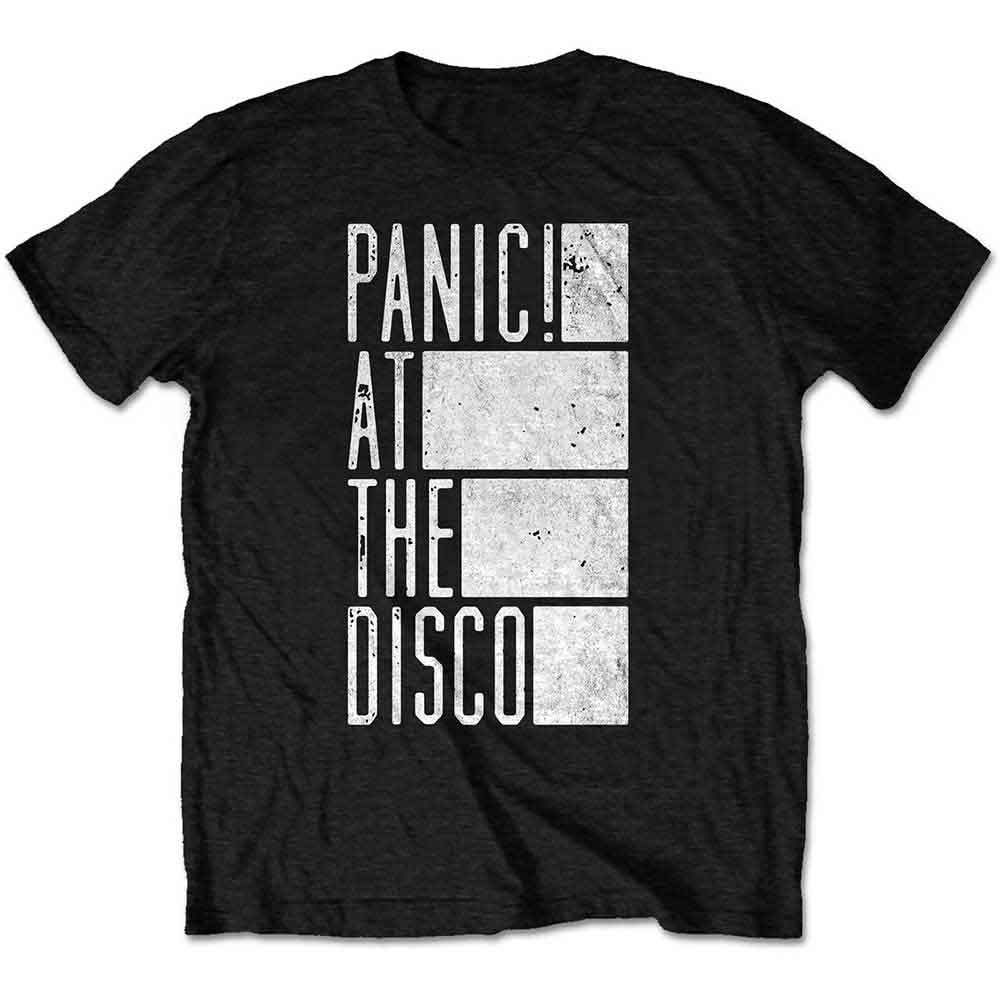 Panic! At The Disco Unisex T-Shirt Bars Black (S)
