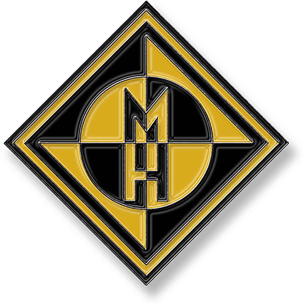 Machine Head Pin Badge Diamond Logo