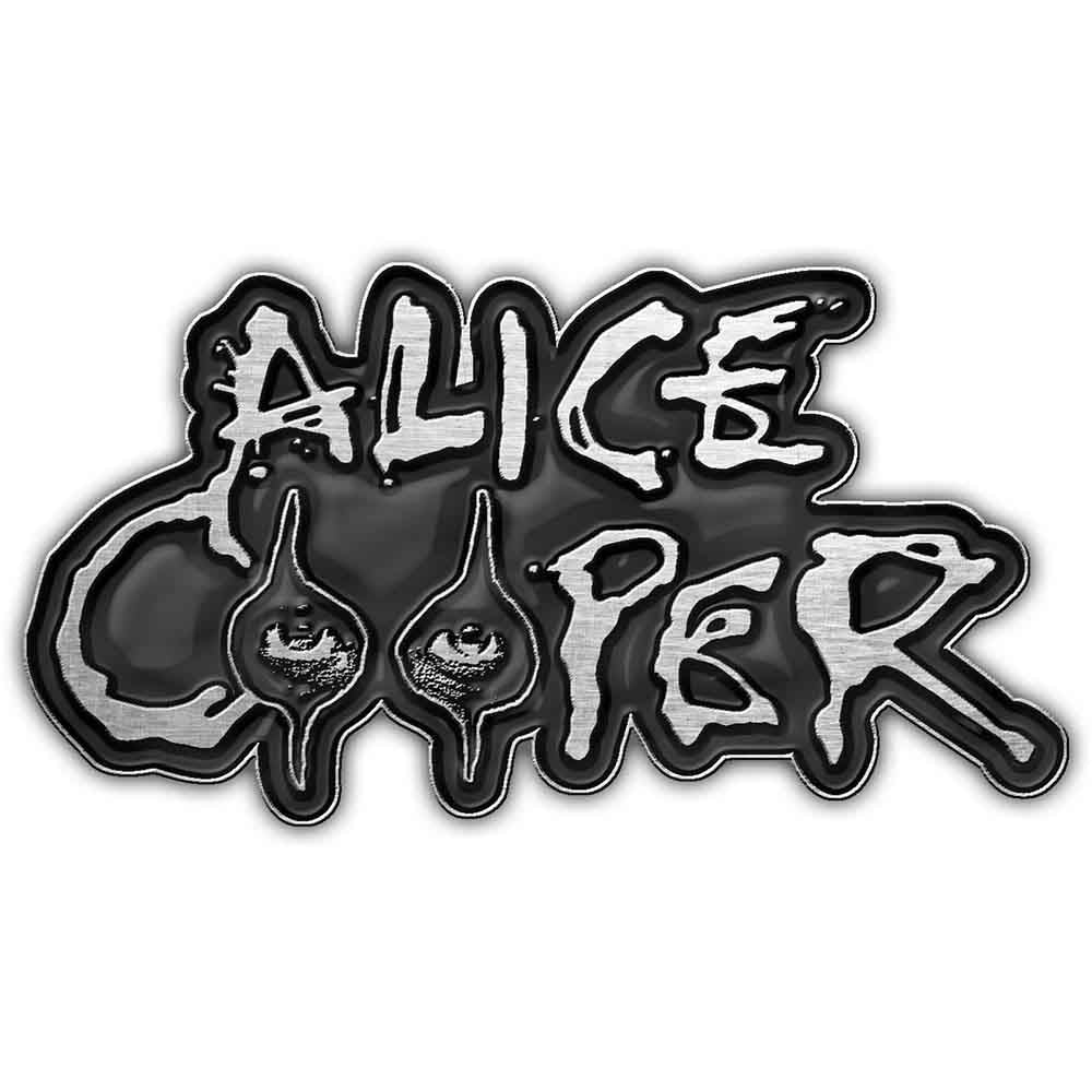 Alice Cooper Pin Badge Eyes