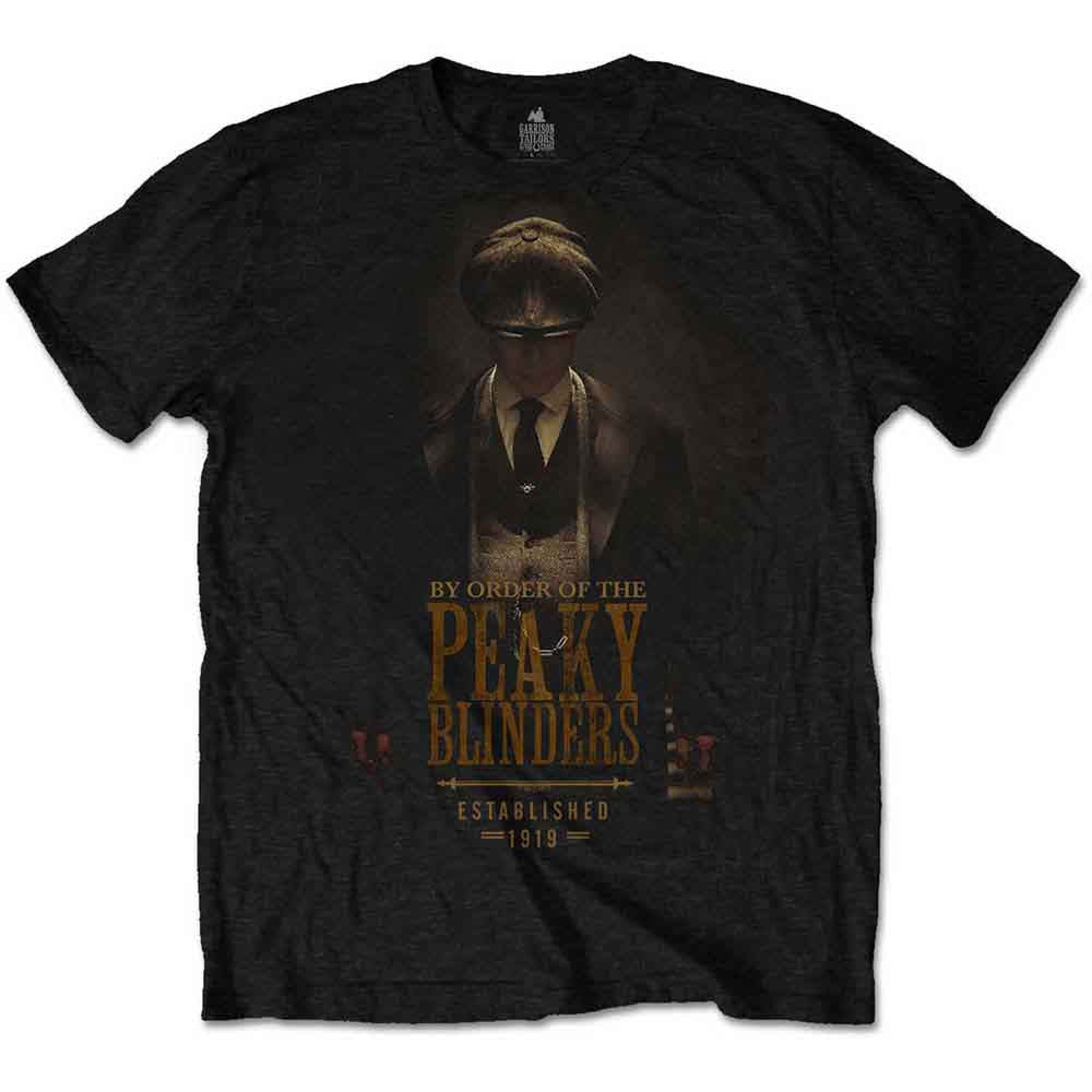 Peaky Blinders Men's T-Shirt Established 1919 Black (L)