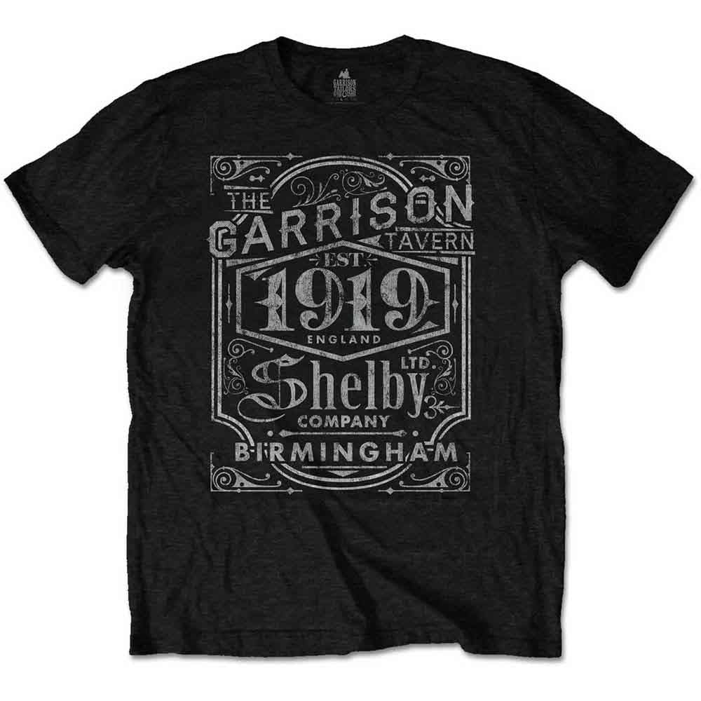 Peaky Blinders Men's T-Shirt Garrison Pub Black (M)