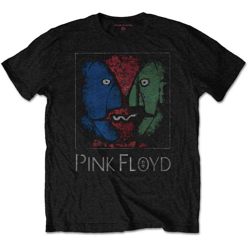 Pink Floyd Men's T-Shirt Chalk Heads Black (XXL)