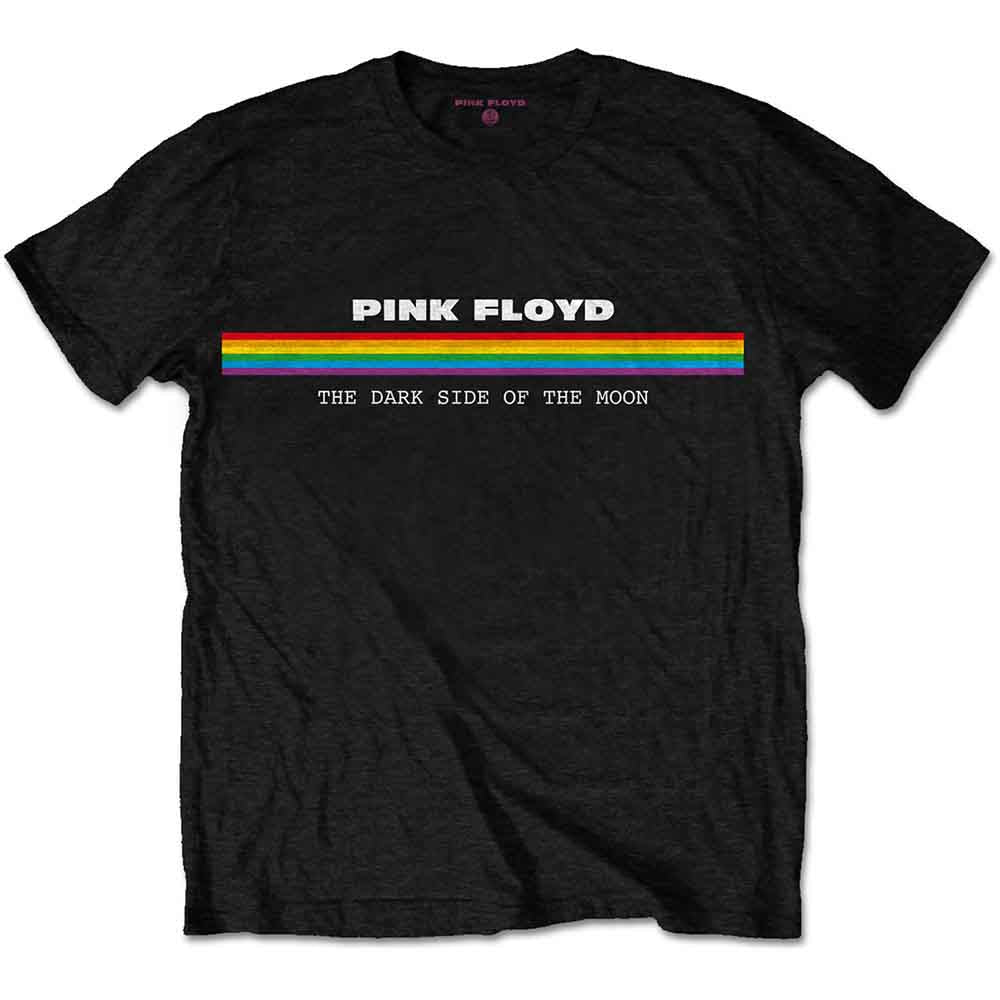 Pink Floyd Unisex T-Shirt Spectrum Stripe Black (XXL)