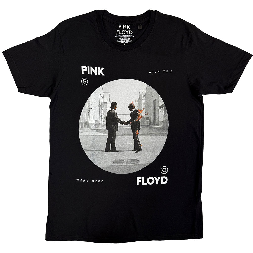 Pink Floyd Unisex T-Shirt Man on Fire Black (XL)